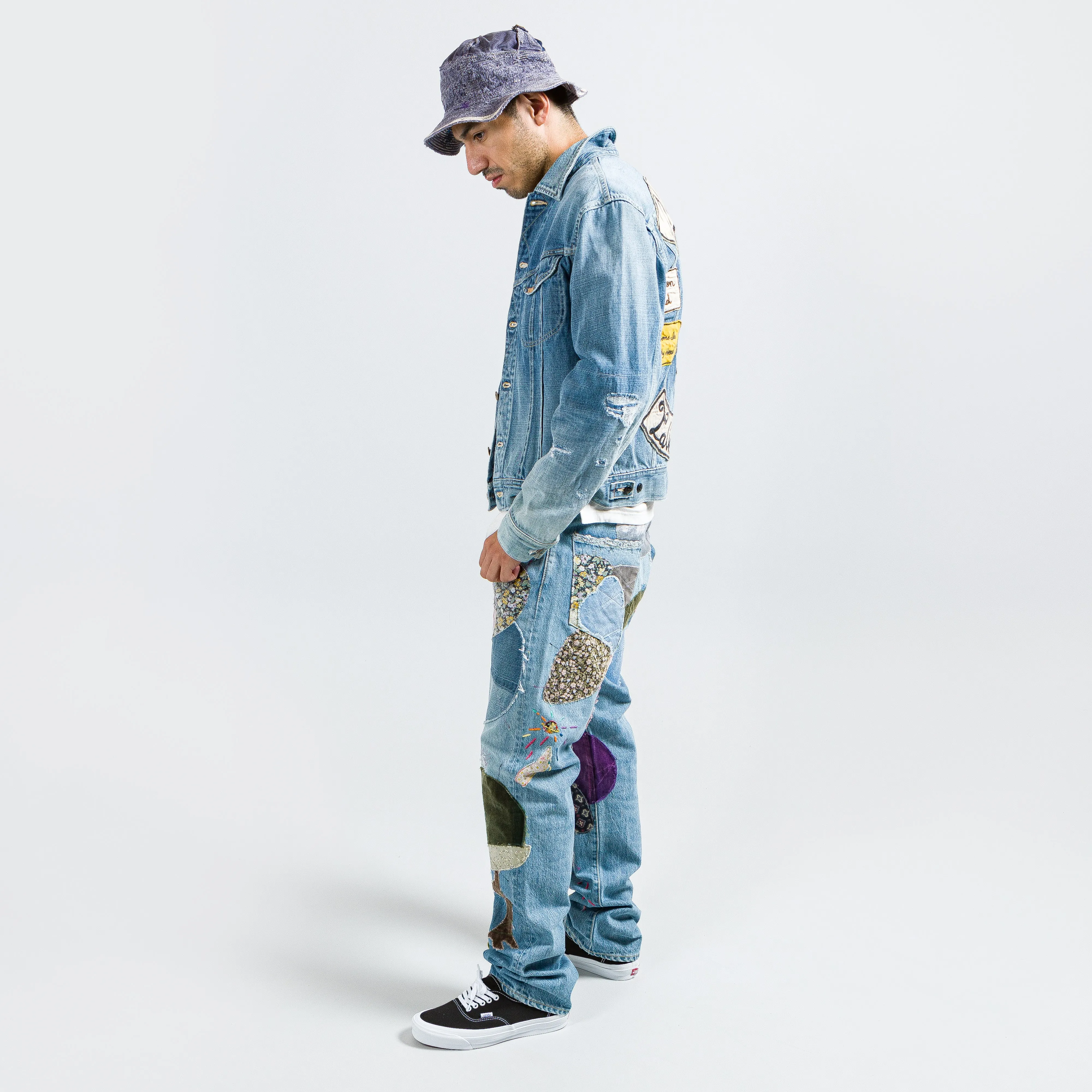 14oz Denim MARLEY UPRISING Jacket - Light