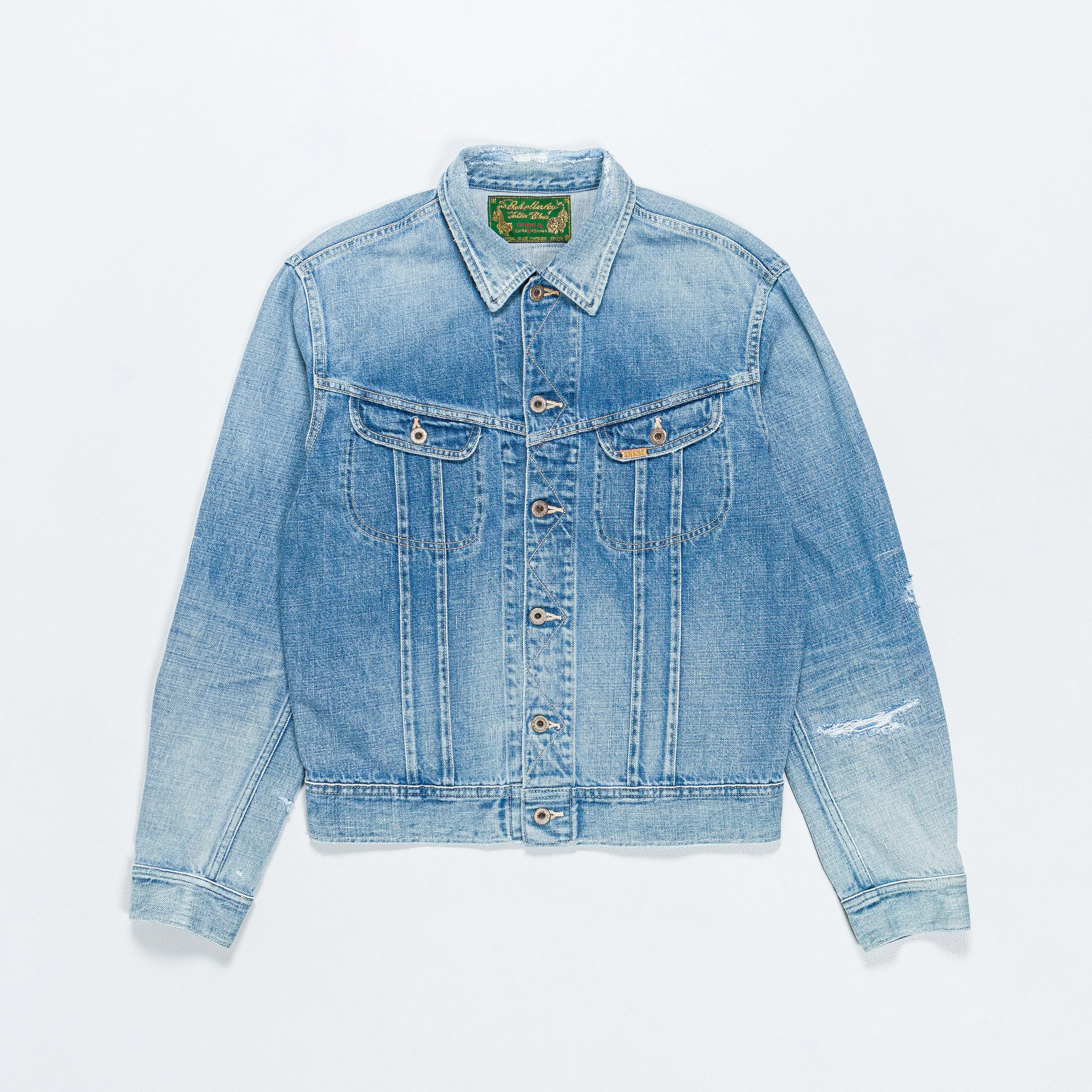 14oz Denim MARLEY UPRISING Jacket - Light