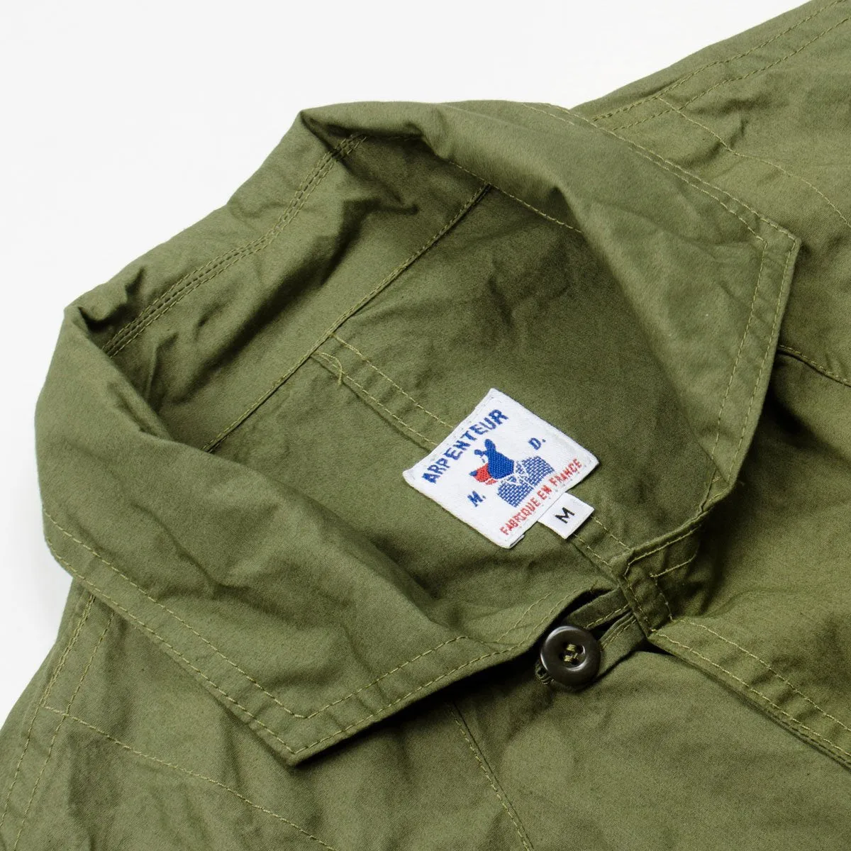 Arpenteur - Mayenne Pima Gabardine Work Jacket - Olive