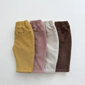 Baby Kid Girls Boys Solid Color Pants Wholesale 231130146