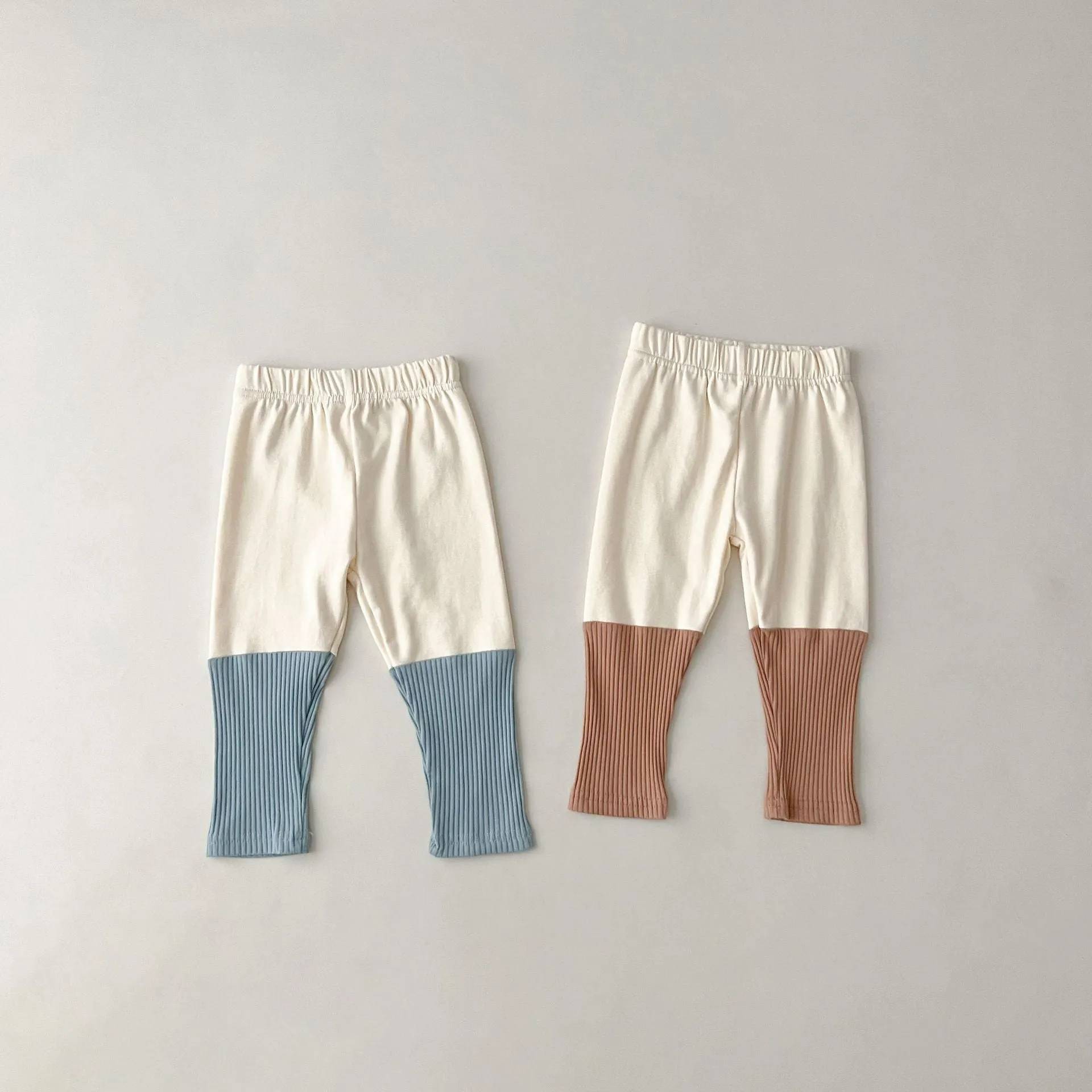 Baby Kid Girls Color-blocking Pants Wholesale 23113059