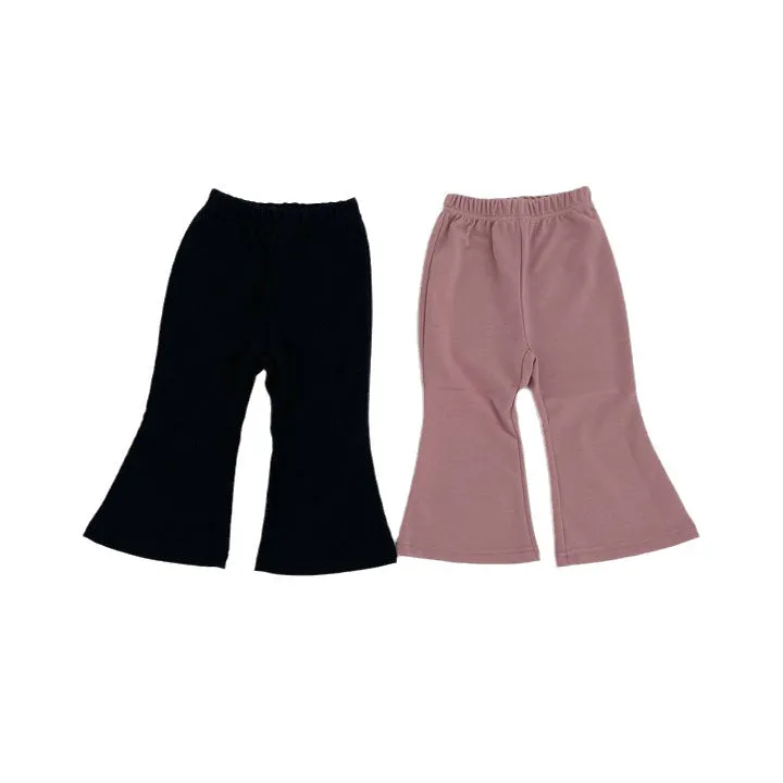 Baby Kid Girls Solid Color Pants Wholesale 231130145