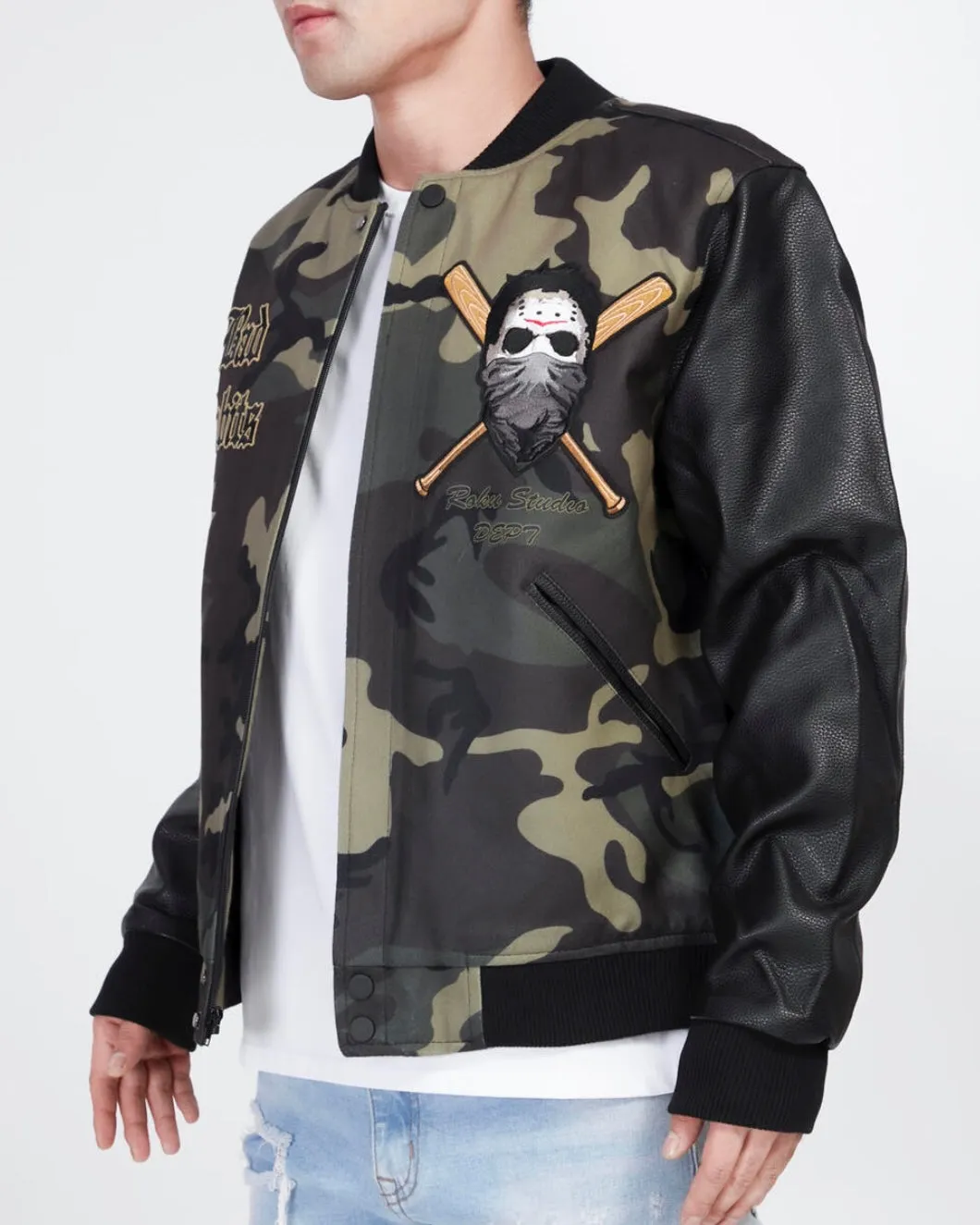 Trendy Bad Habits Varsity Jacket for Stylish Casual Wear