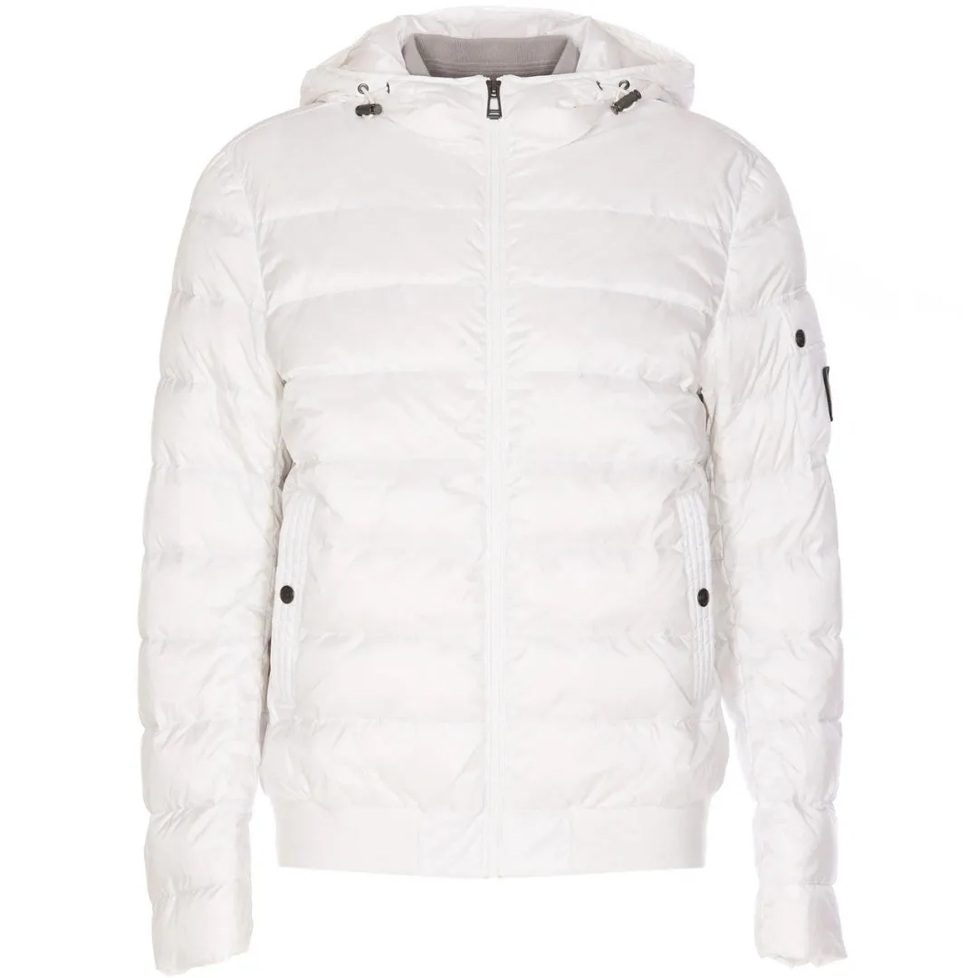 Belstaff Stadia White Down Jacket