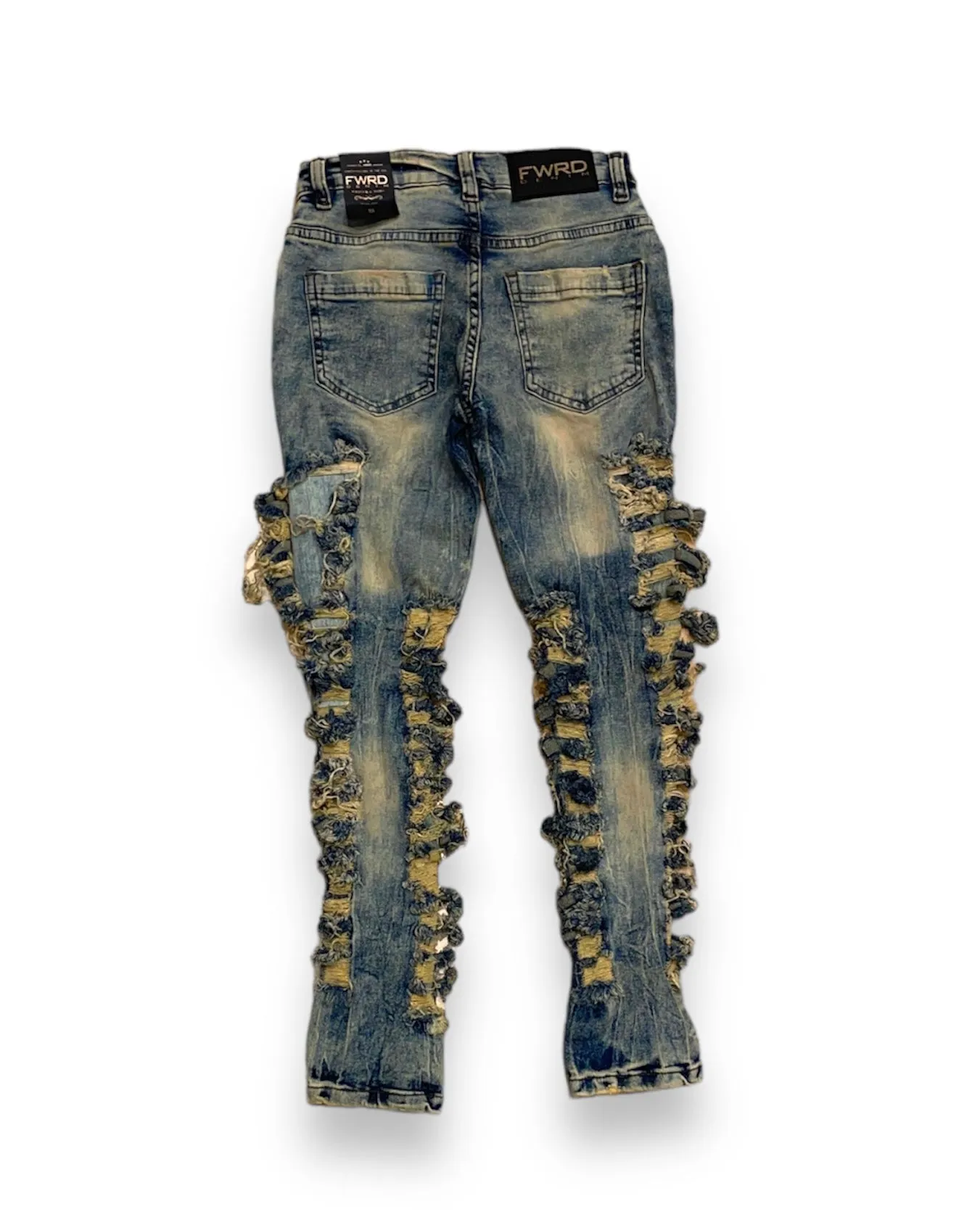 Boy’s Side Swiped Denim Jean