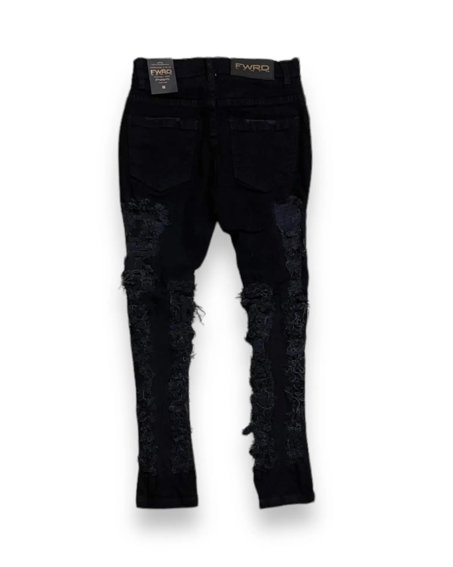 Boy’s Side Swiped Denim Jean