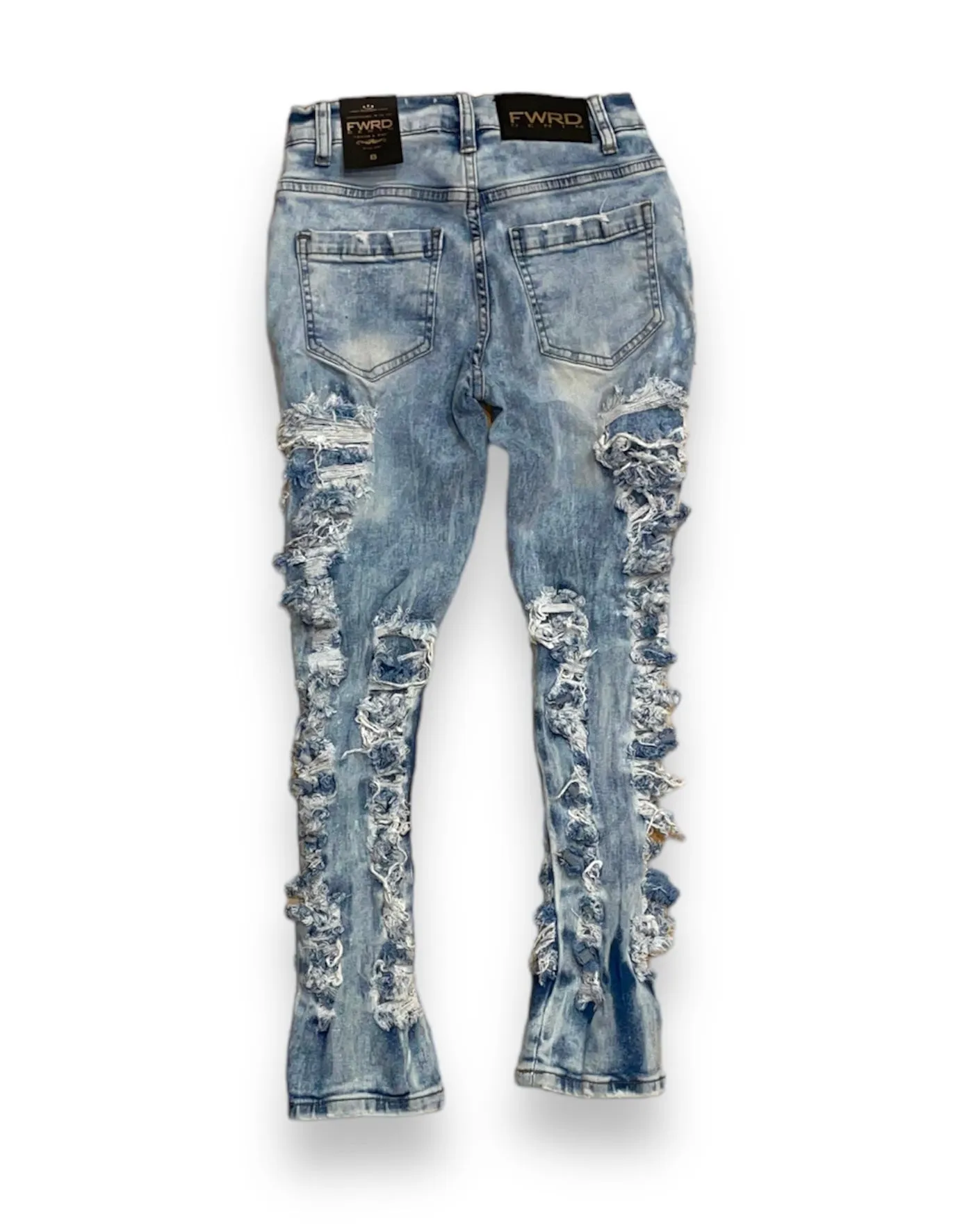 Boy’s Side Swiped Denim Jean