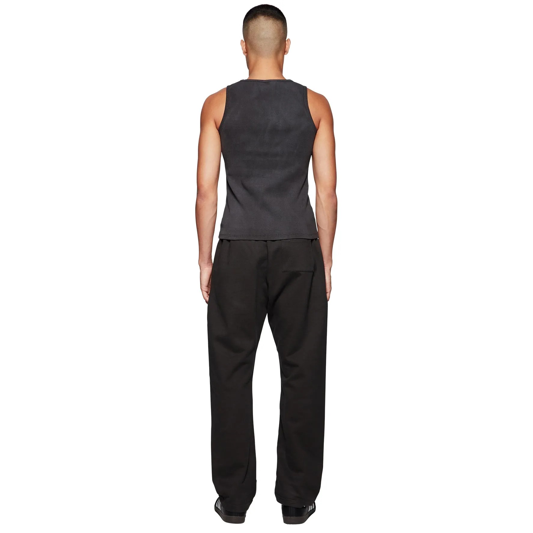 Broken Planet Straight Leg Soot Black Sweatpants