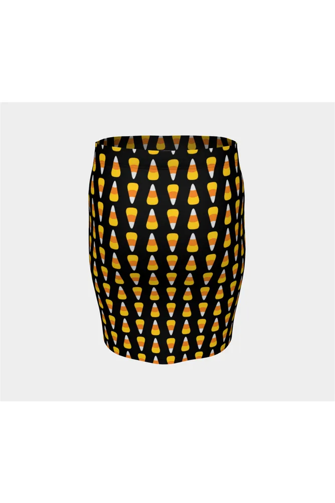 Candy Corn Fitted Skirt