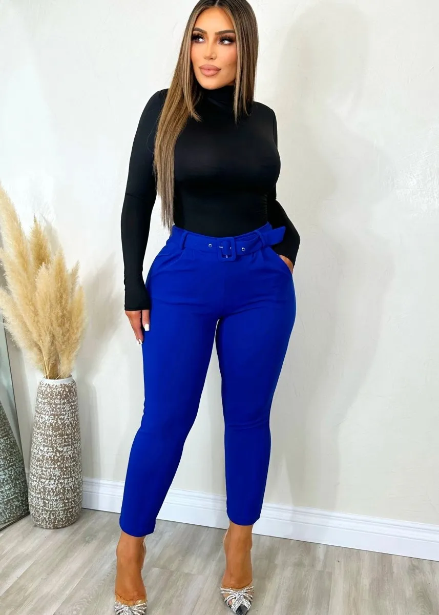 Casual Crush Pants Royal Blue