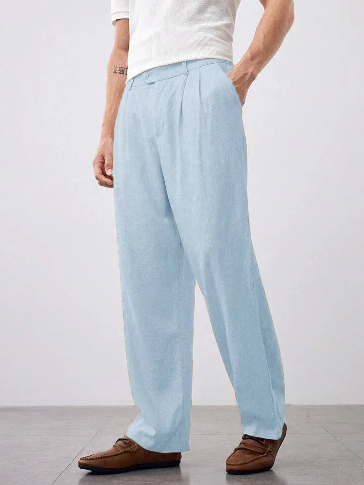 Casual Korean Linen Pants