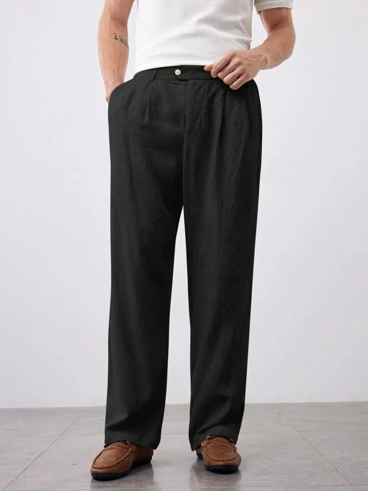 Casual Korean Linen Pants