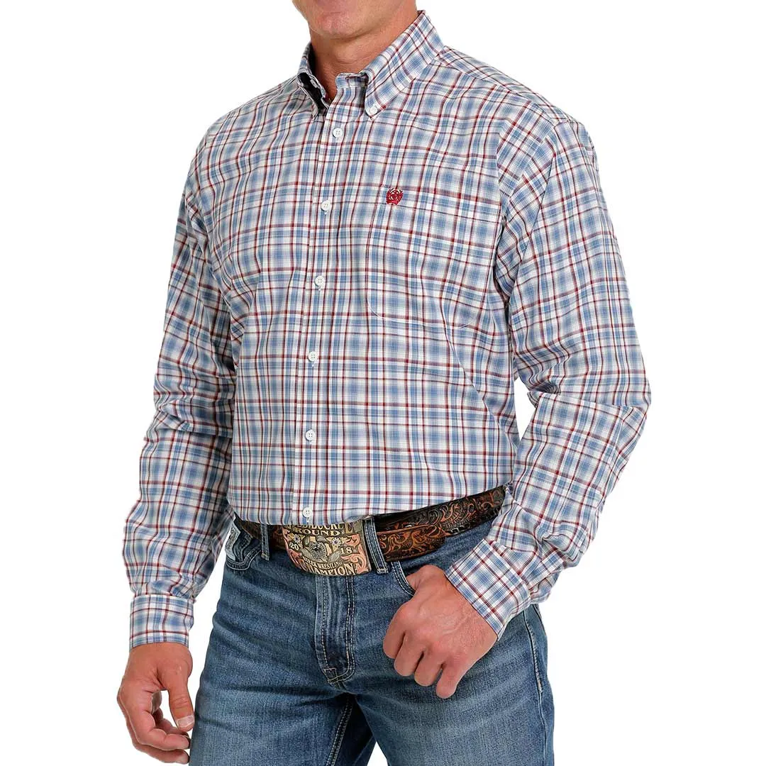 Cinch Men's Classic Check Print Button-Down Shirt