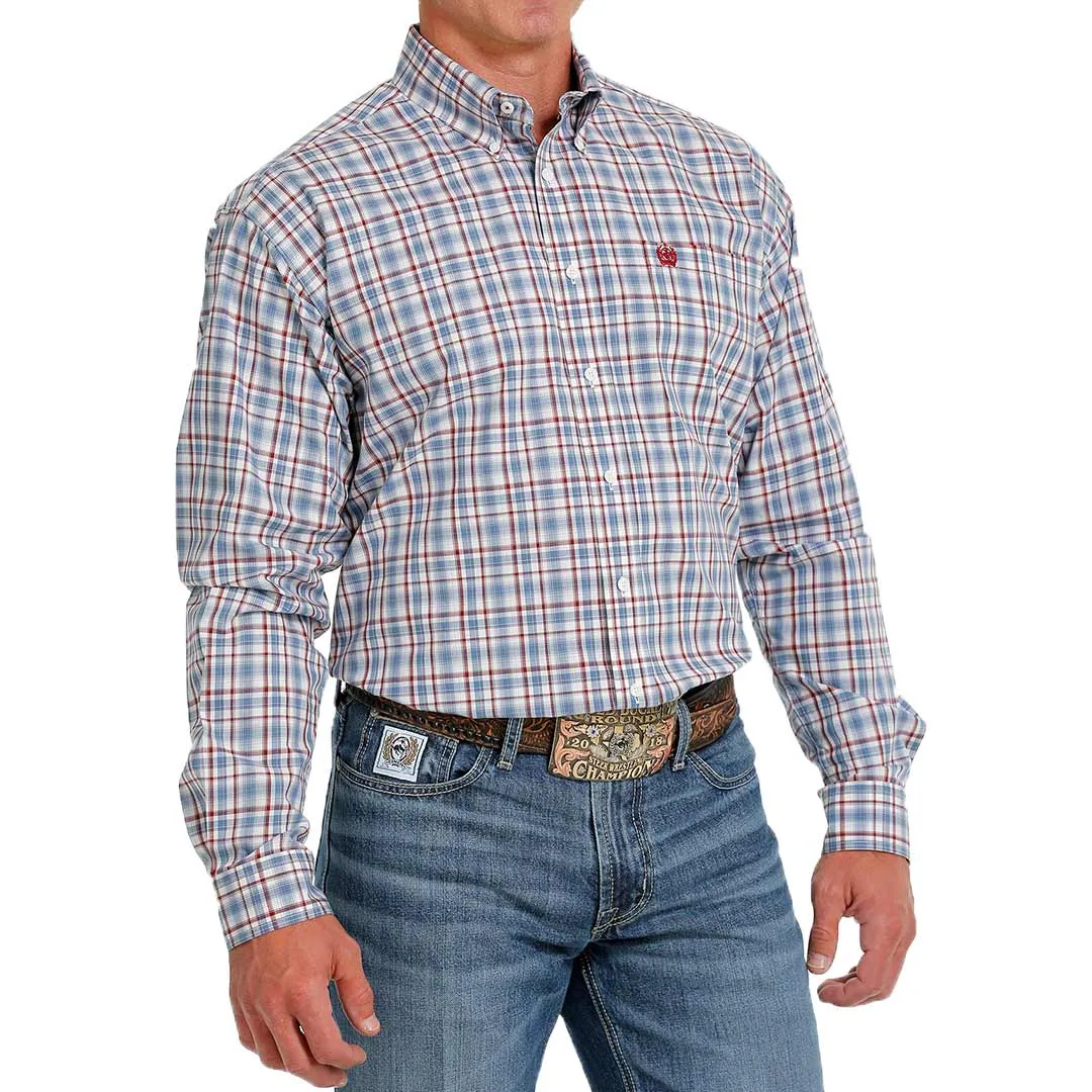 Cinch Men's Classic Check Print Button-Down Shirt