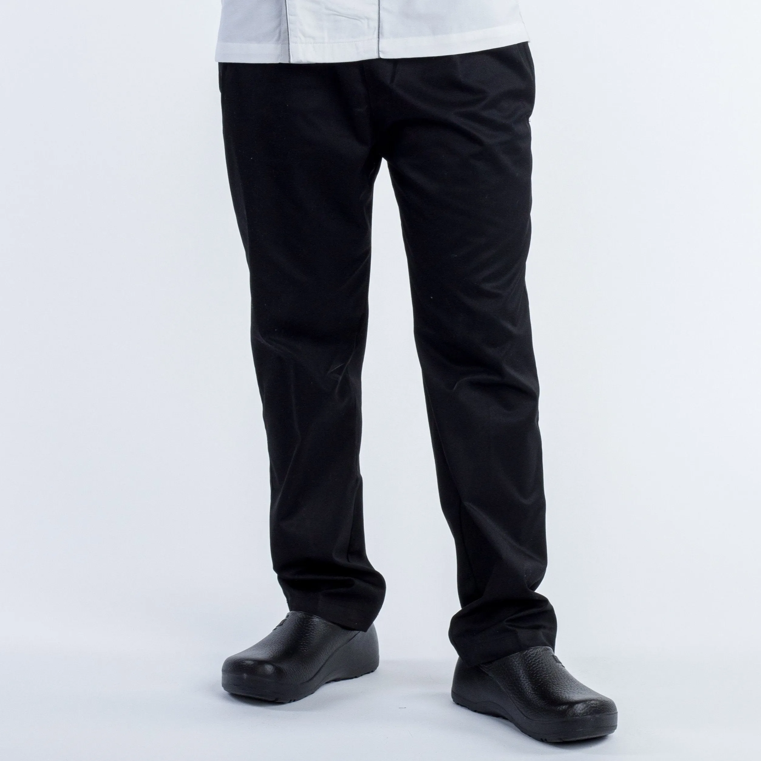 Drawstring Chef Pants Black