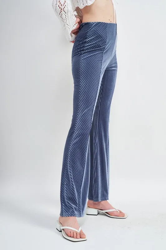 HIGH RISE FLARED PANTS