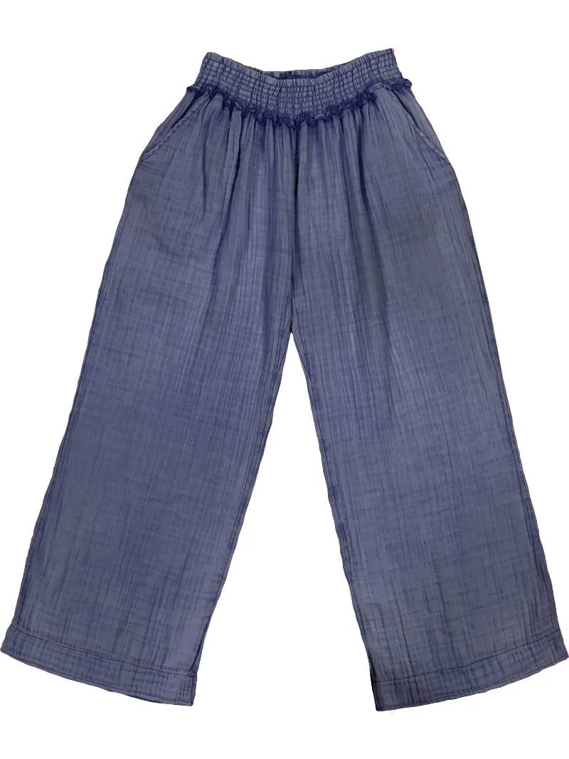 Indigo Gauze Pants by Simply Southern