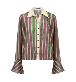 Laagam Astrid Pleated Shirt