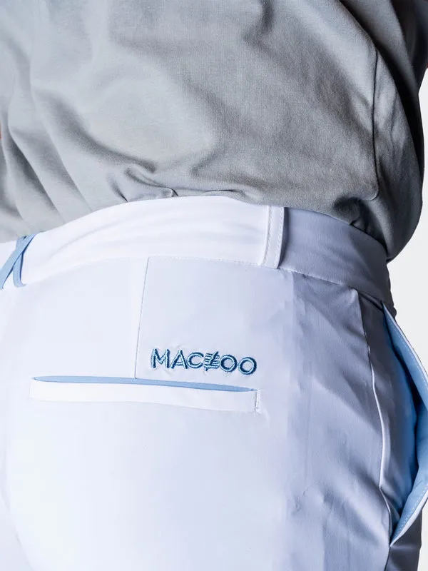 Maceoo Stretch Pant | Pants Cloud White