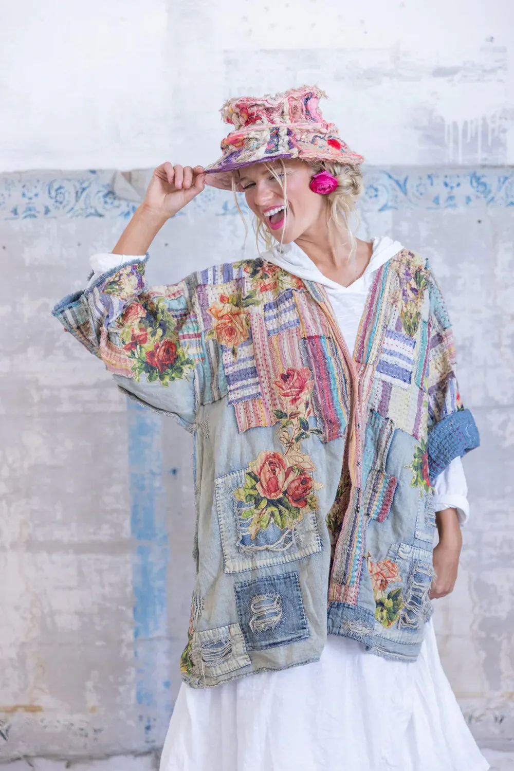 MAGNOLIA PEARL DENIM HIPPIE KIMONOJACKET 815 TULUM