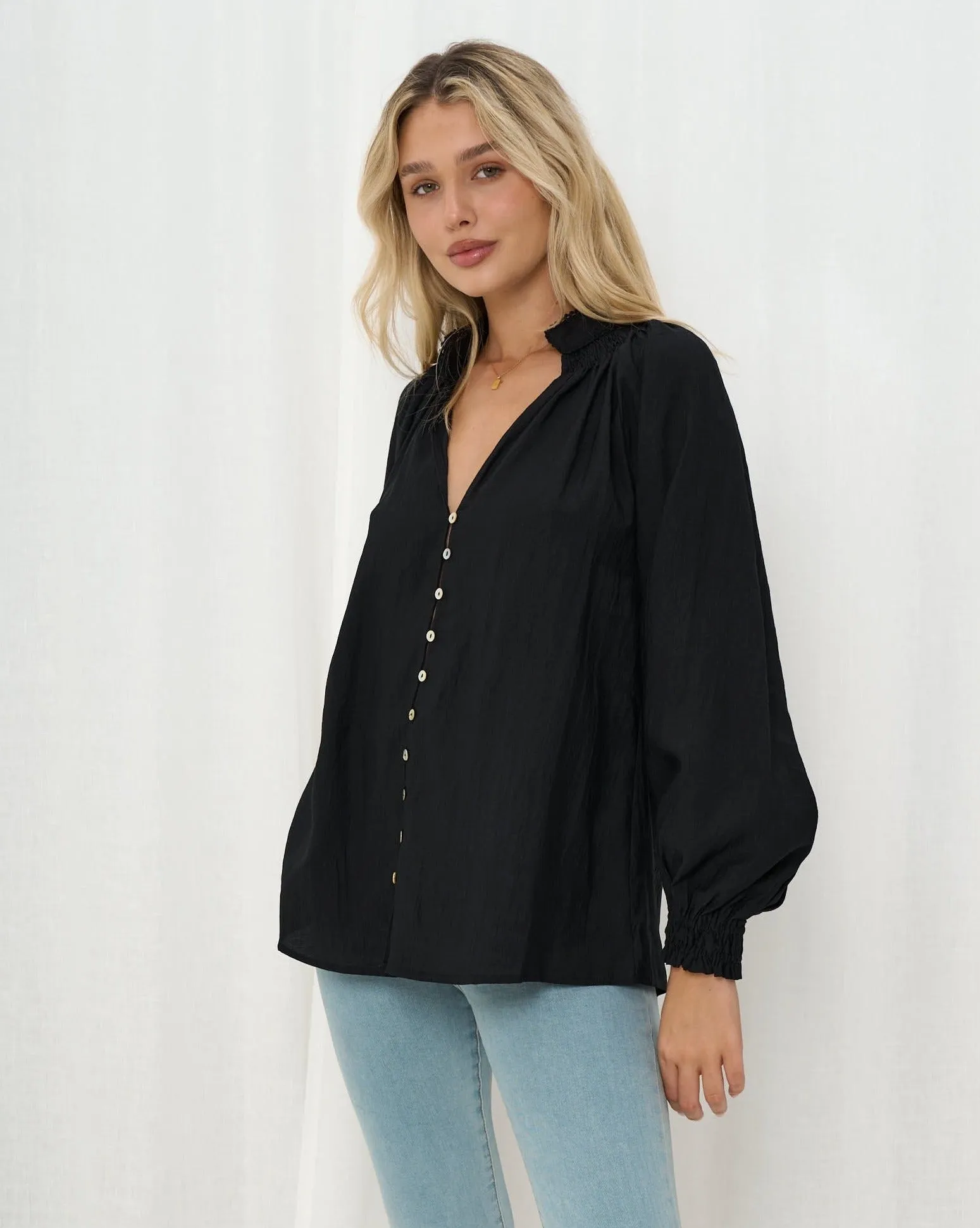 Mahli Blouse - Black