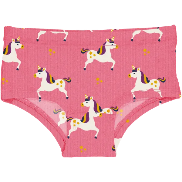 Maxomorra Unicorn Organic Cotton Hipster Briefs