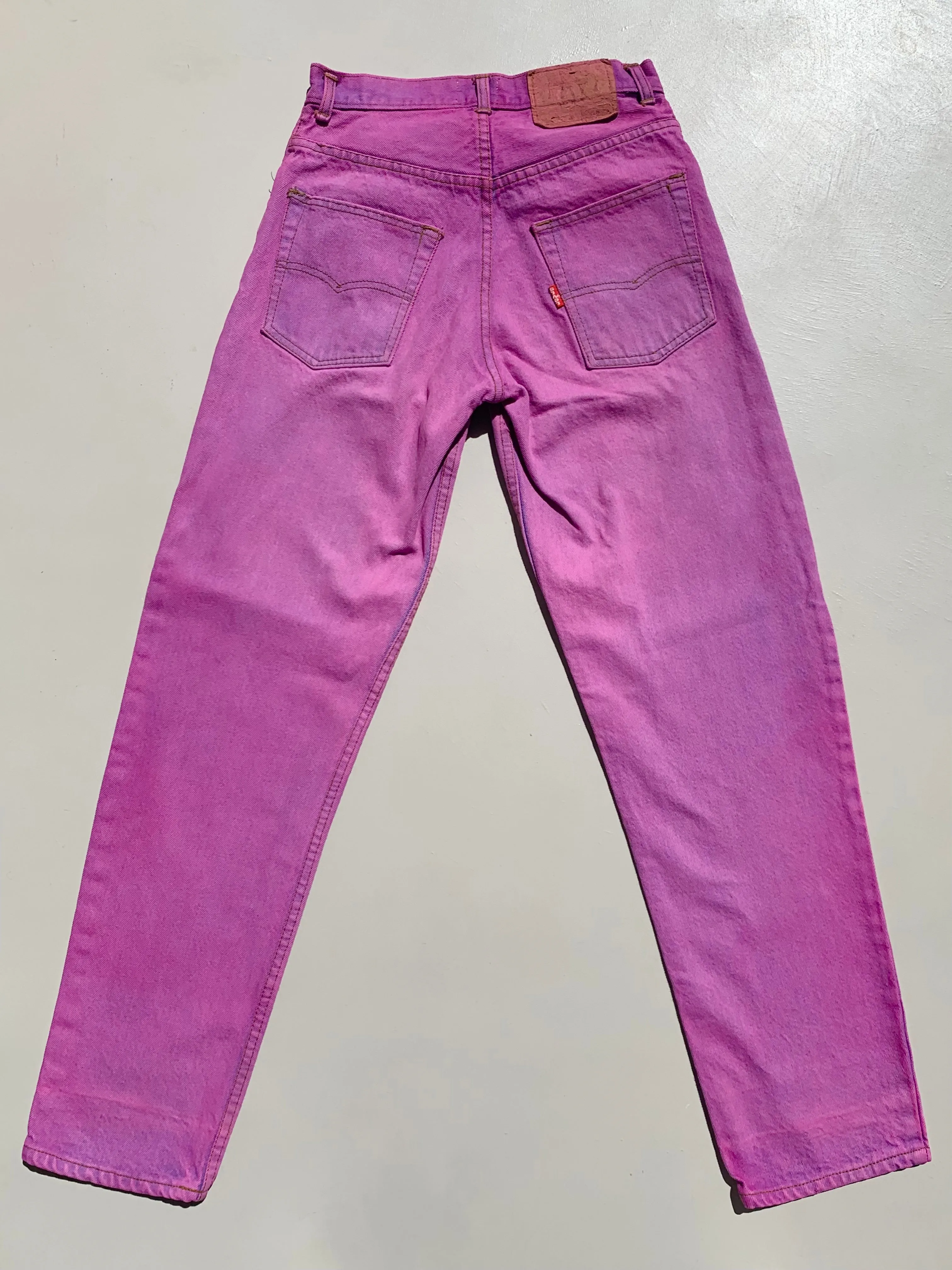 MK VINTAGE LILAC DENIM JEANS talla S/M