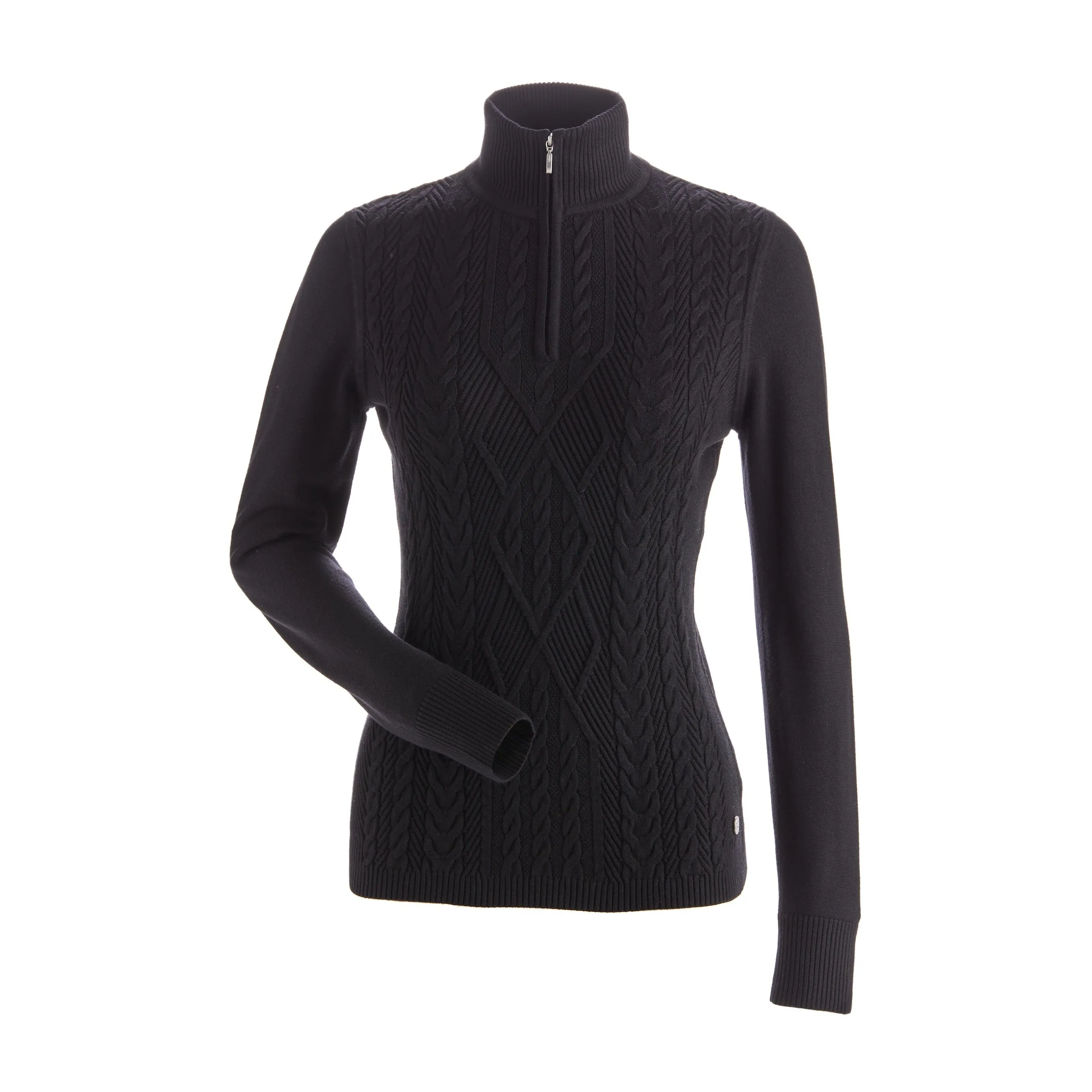 Nils Killington Black Cable Knit