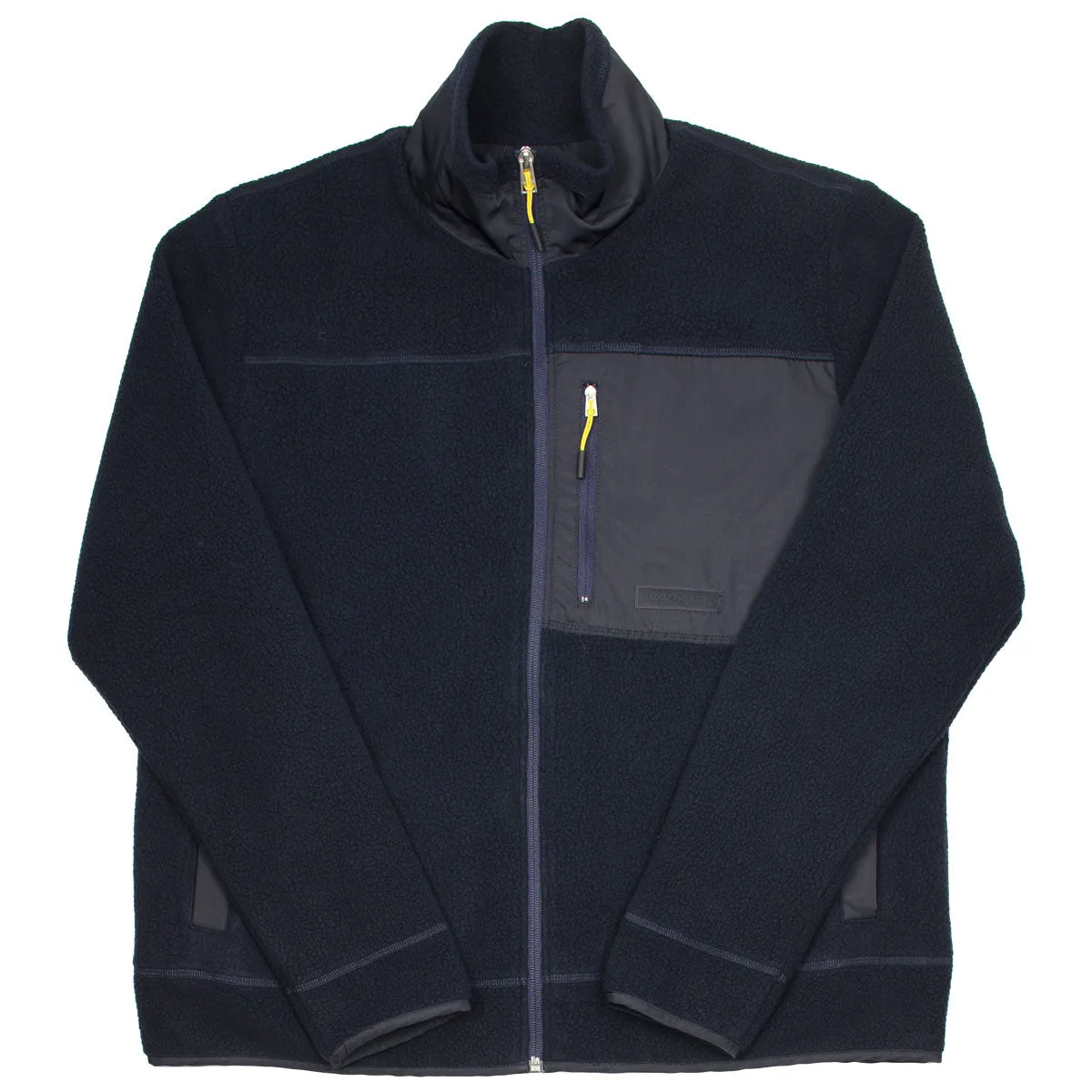 Norse Projects - Frederik Fleece Full Zip Jacket - Dark Navy