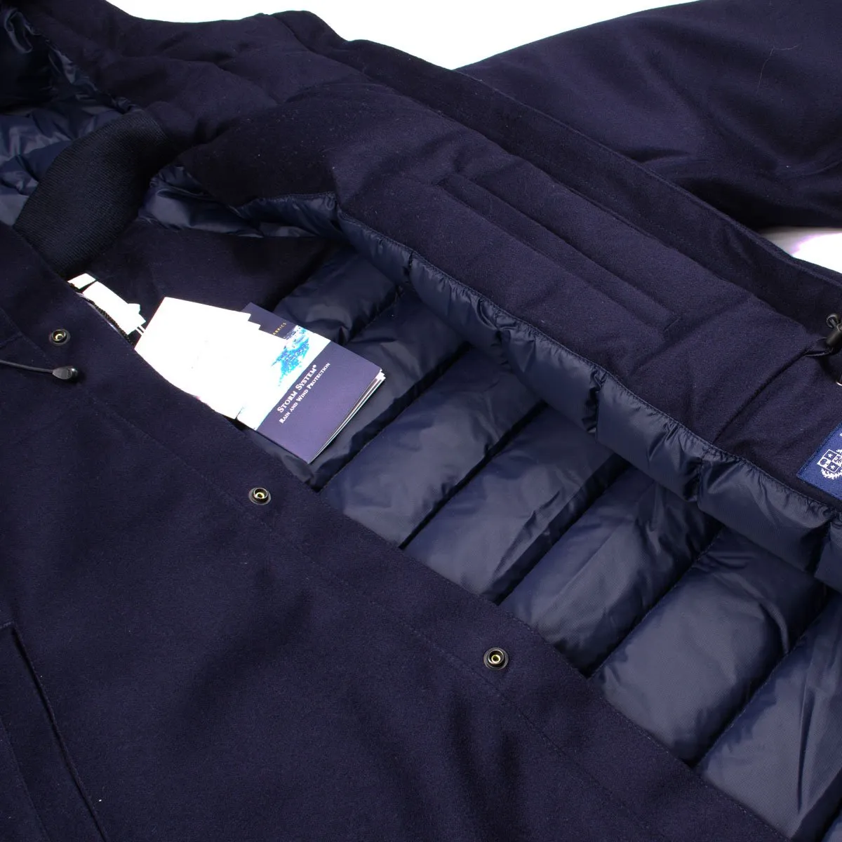 Norse Projects Rokkvi 3.0 Storm System Parka - Mens Dark Navy Waterproof Jacket