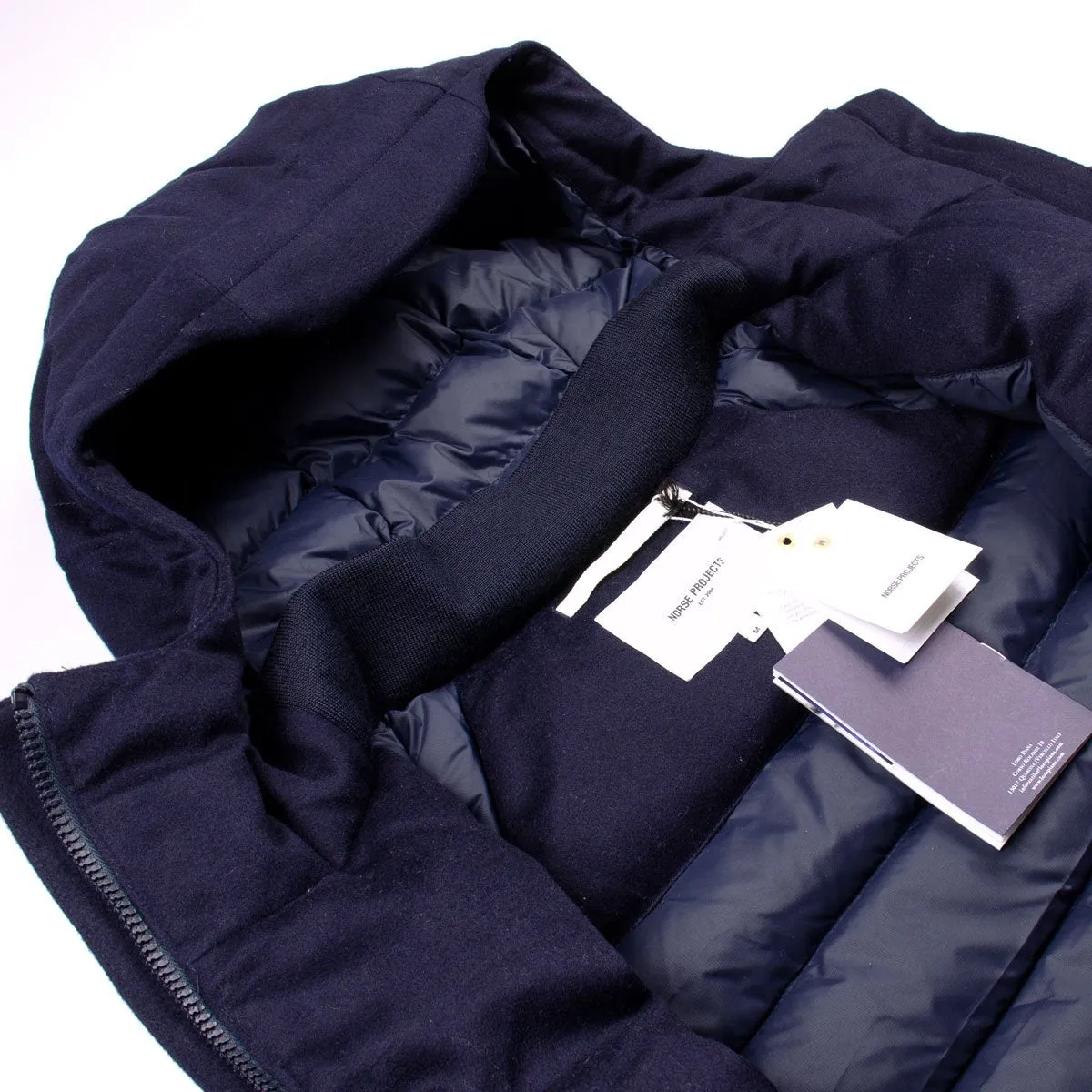 Norse Projects Rokkvi 3.0 Storm System Parka - Mens Dark Navy Waterproof Jacket