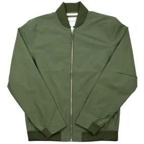 Norse Projects - Ryan Crisp Cotton Bomber Jacket - Dried Olive