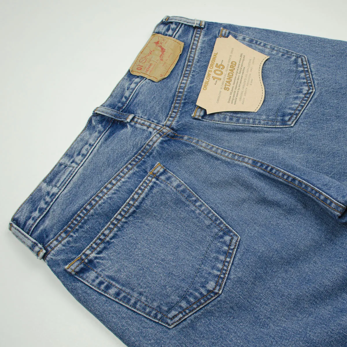 orSlow - Standard Denim 105 - 90's Denim Used