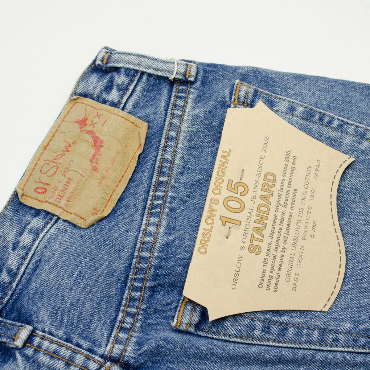 orSlow - Standard Denim 105 - 90's Denim Used