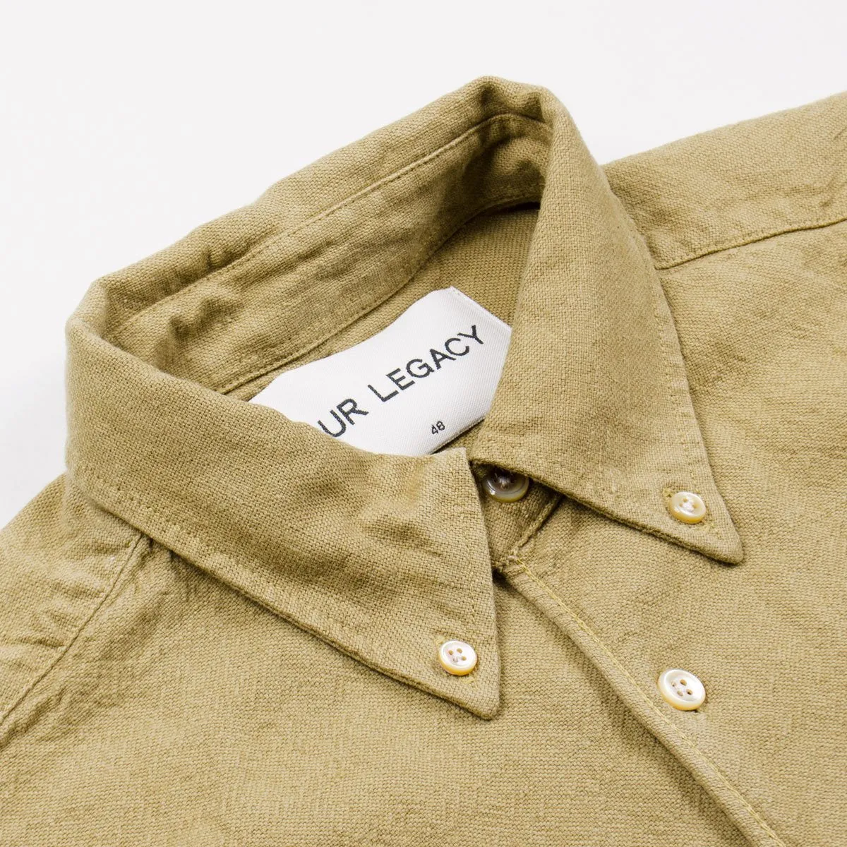 Our Legacy - 1950's Shirt - Khaki H.A. Oxford