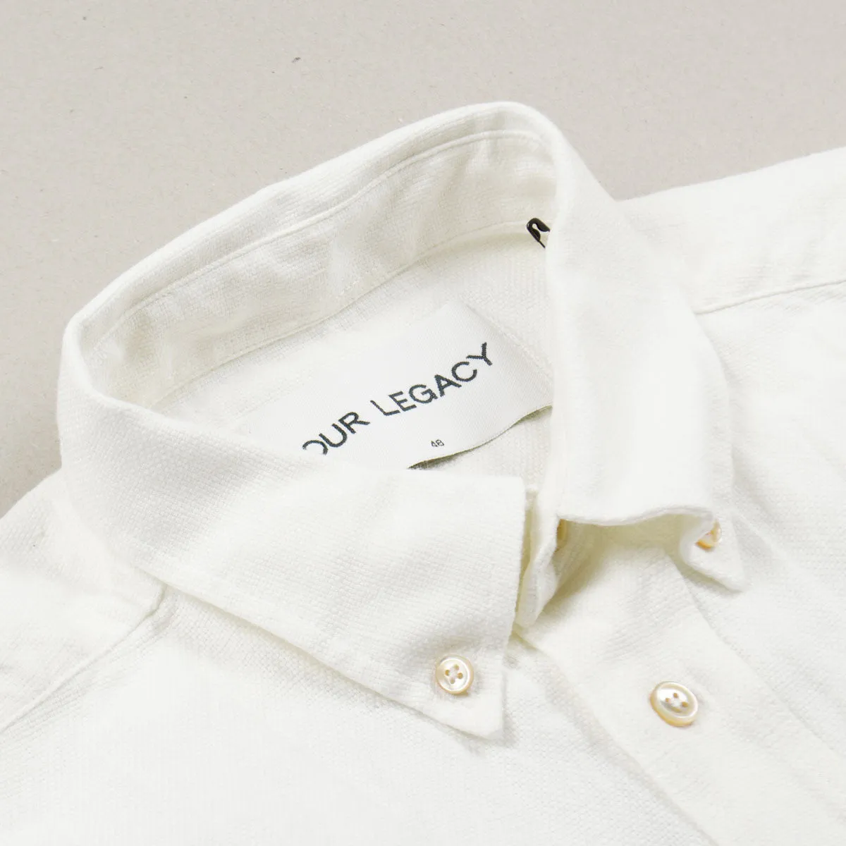 Our Legacy - Original BD Shirt - White Canvas