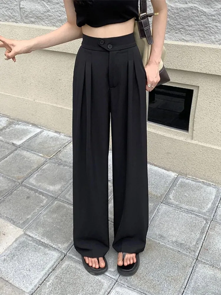 Pleated Pants