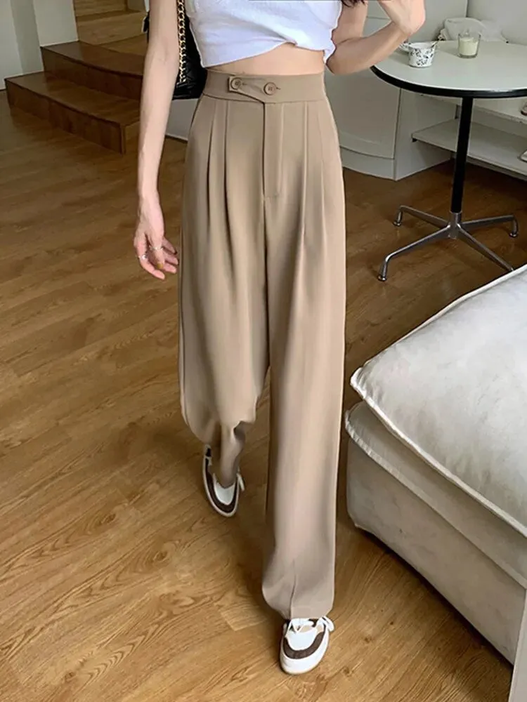 Pleated Pants