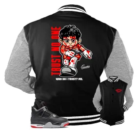 Retro 4 Bred Trust No One Jacket