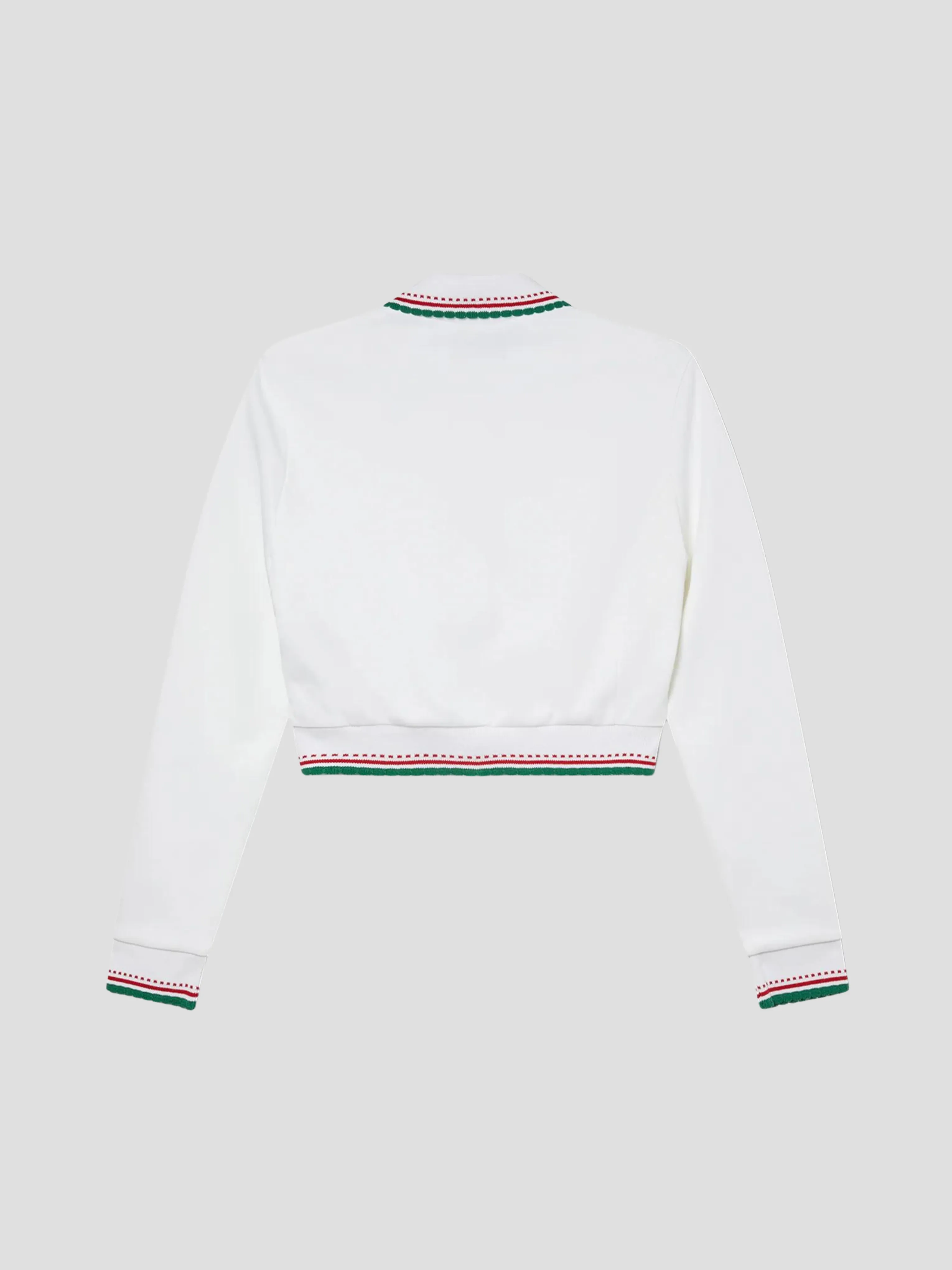 Scallop Edge Track Top