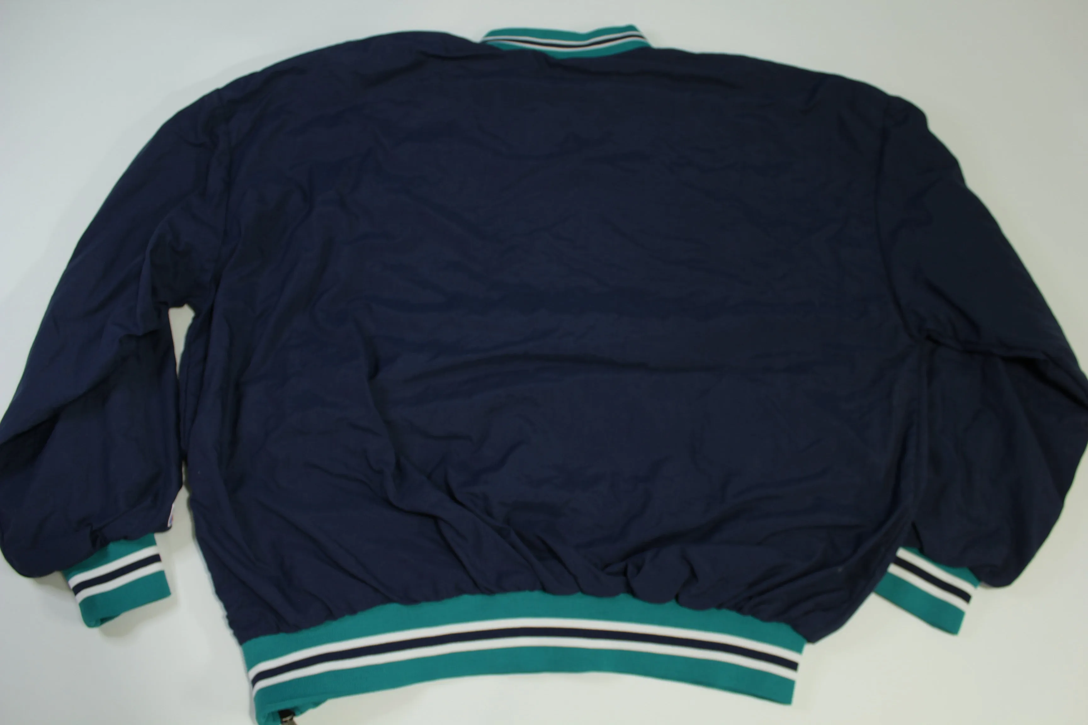 Seattle Mariners Vintage Russell Stitched Embroidered 90's Pullover Windbreaker Jacket