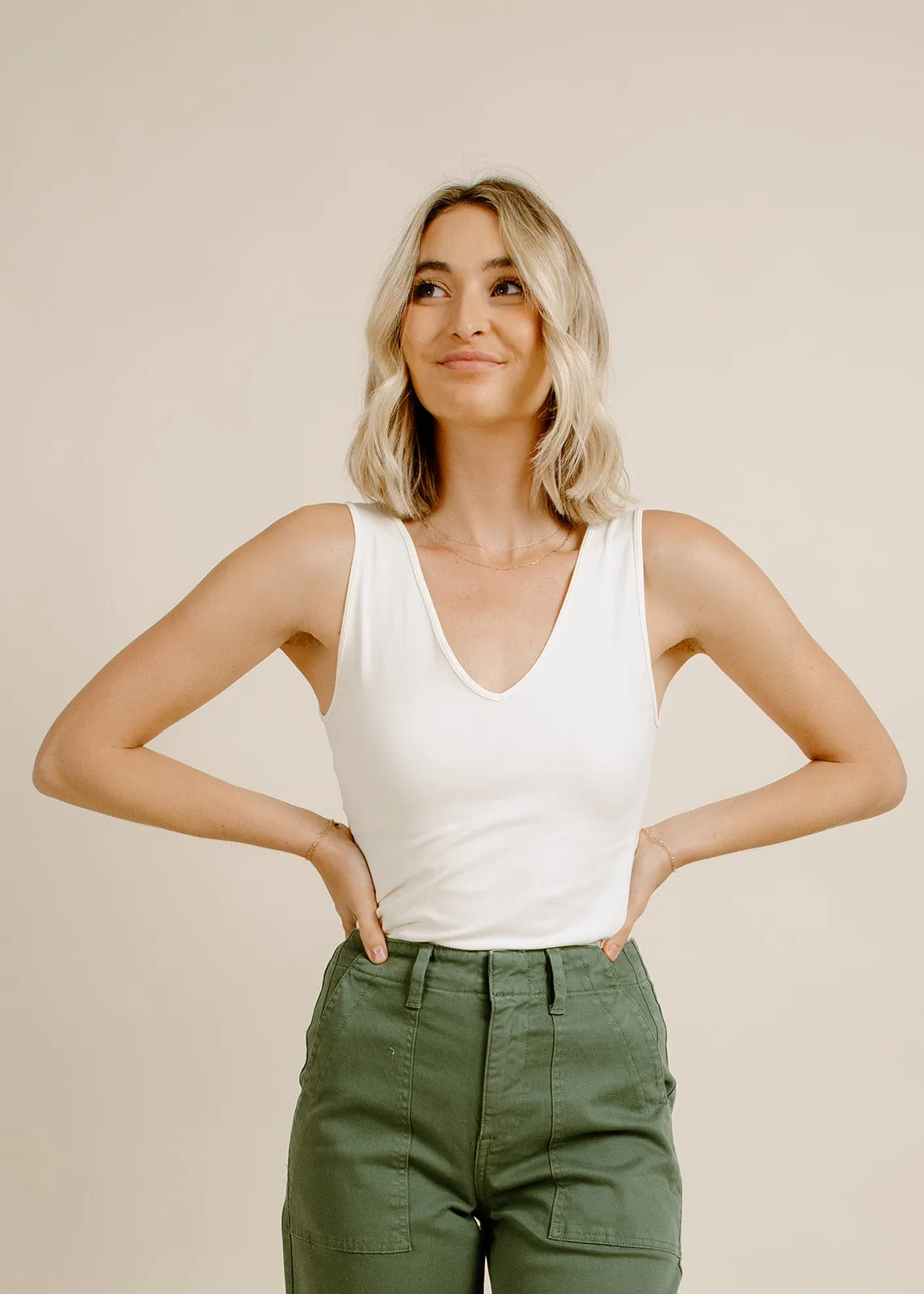 Sofia Wide Leg Utility - Basil