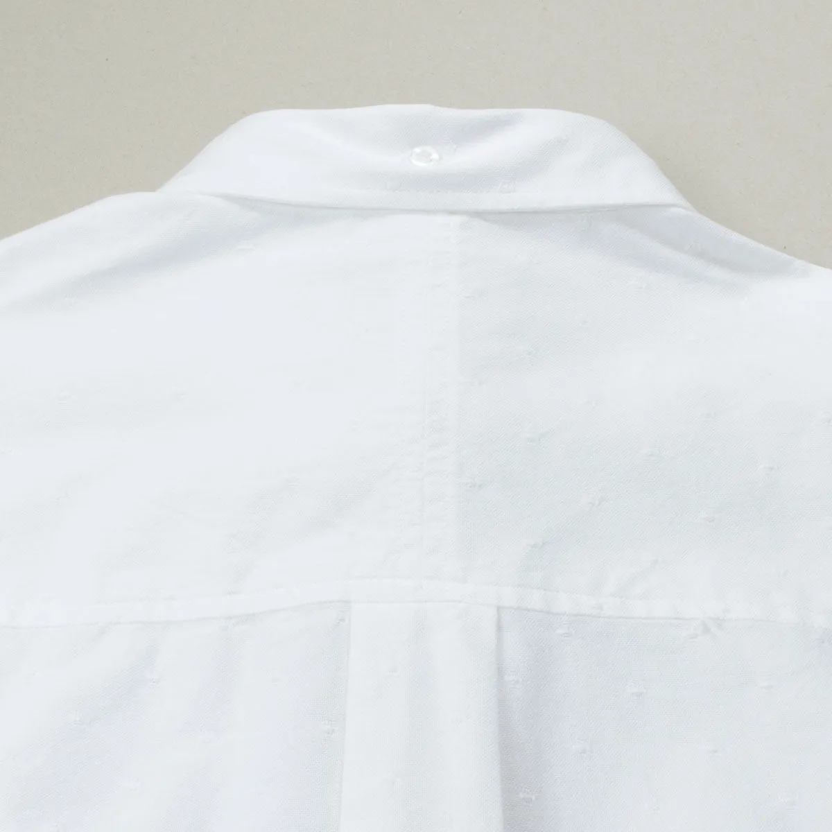 Soulland - Goldsmith Oxford Shirt - White with Dots