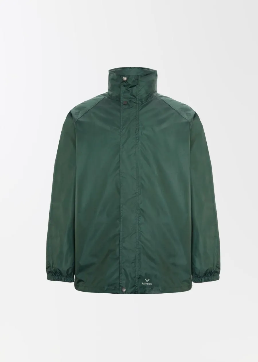 Stowaway waterproof jacket