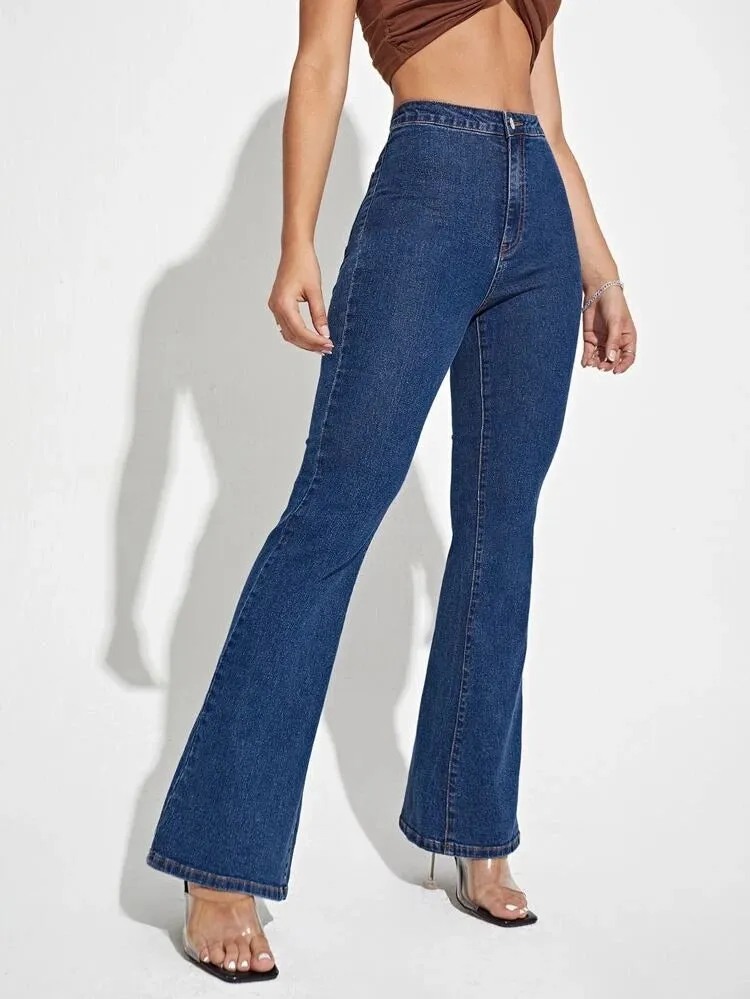 Ultra High Rise Flare Bootcut Jeans