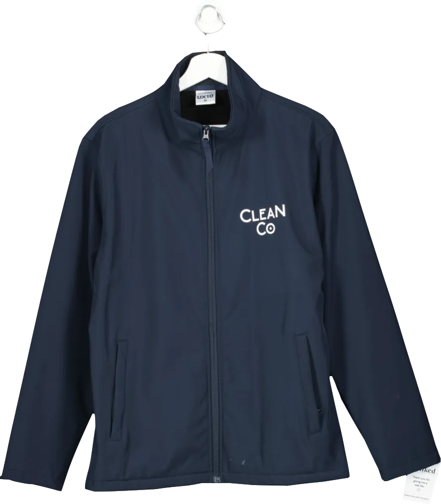 uneek Blue Personalised Clean Co Jacket UK M