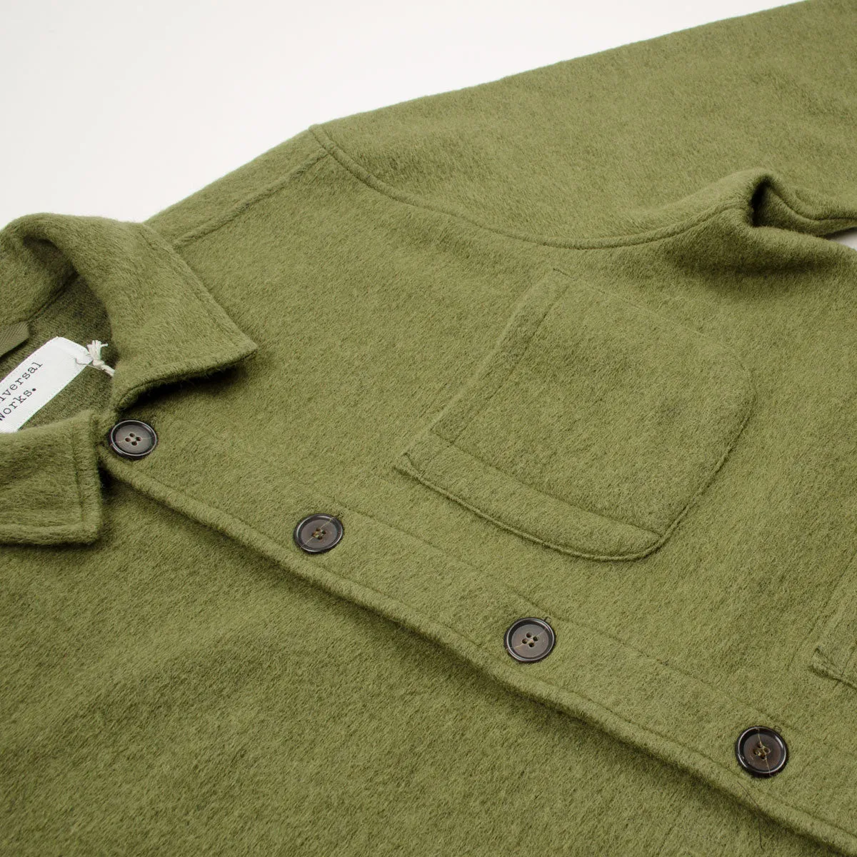 Universal Works - Field Jacket Wool Fleece - Lovat