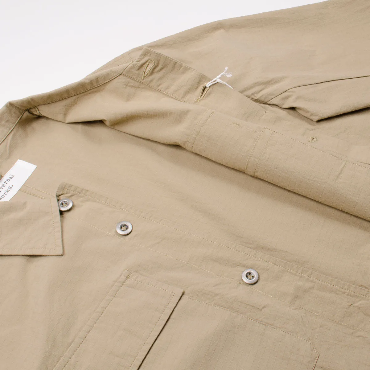 Universal Works - MW Fatigue Jacket Ripstop - Sand