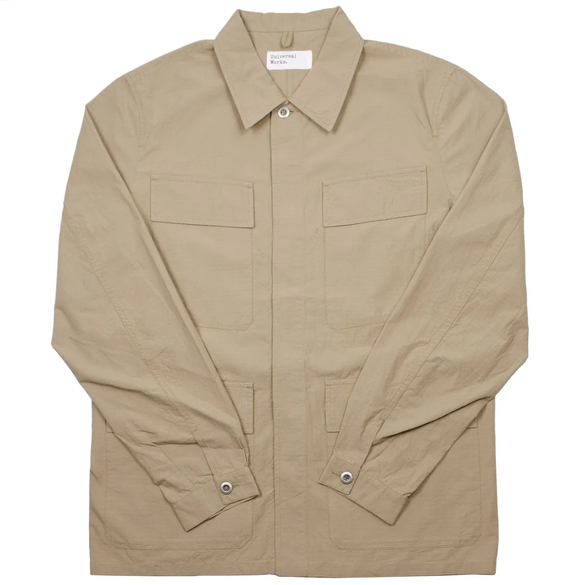 Universal Works - MW Fatigue Jacket Ripstop - Sand