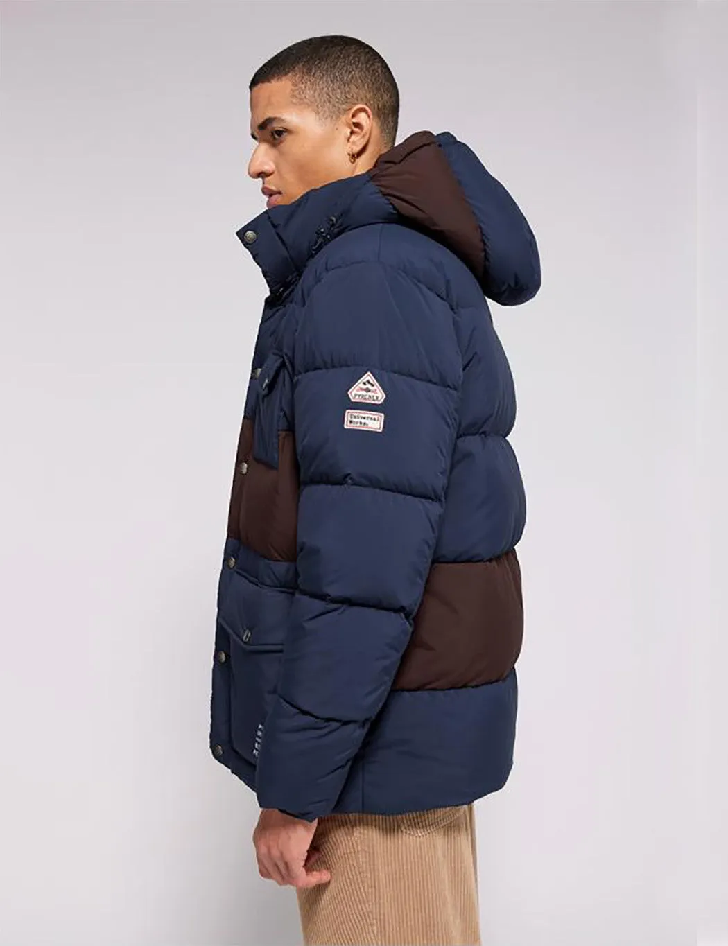 Universal Works x Pyrenex Down Jacket - Amiral Blue